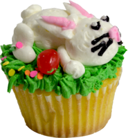 an easter cupcake
